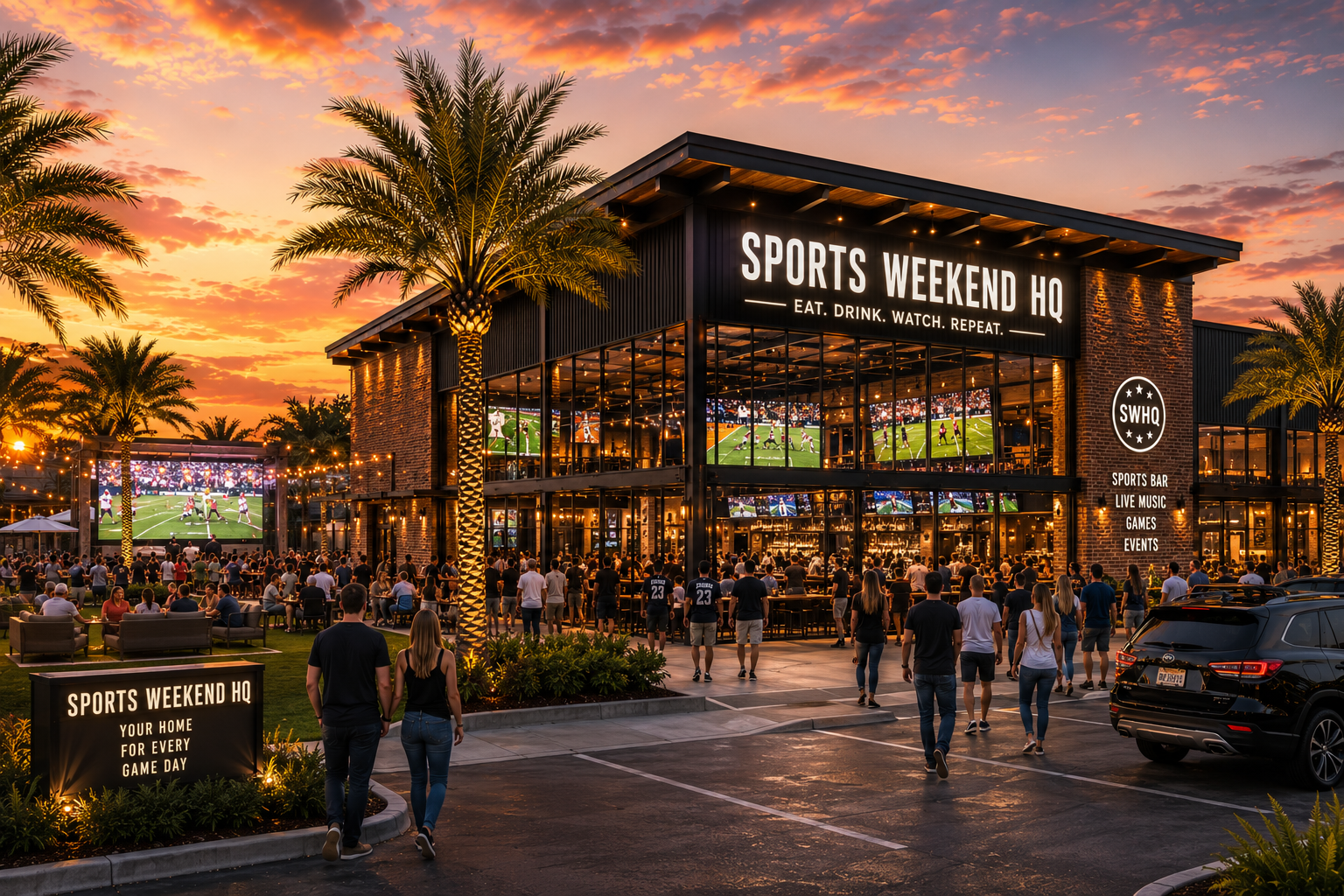 Sports Weekend HQ concept
